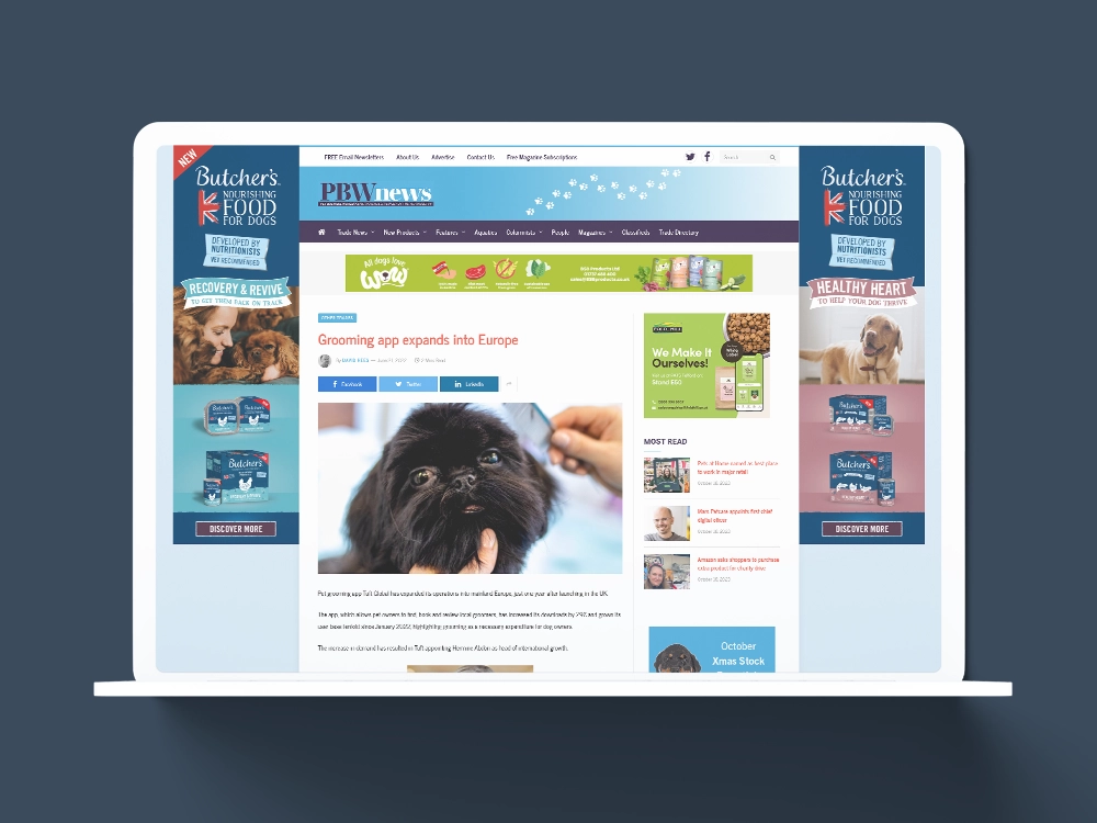Pet Business World: Grooming App Expands Into Europe